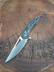 HAWK-3S N690 G10 LINERLOCK Pocket Knife