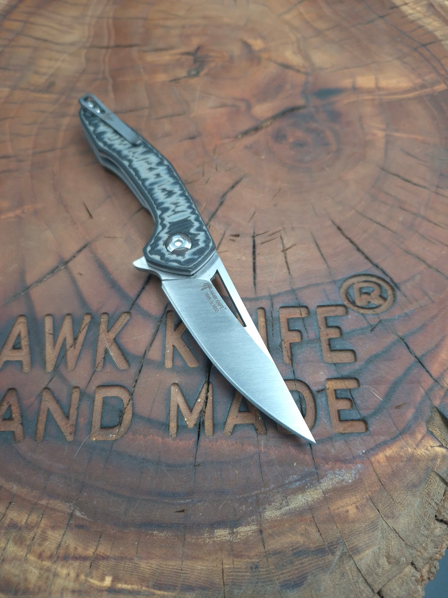 HAWK-3S N690 G10 LINERLOCK Pocket Knife