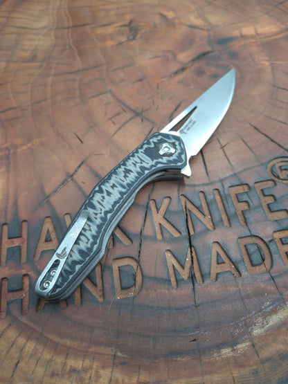 HAWK-3S N690 G10 LINERLOCK Pocket Knife