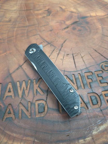 HAWK-6T N690 POCKET KNIFE WITH LINERLOCK CLIP
