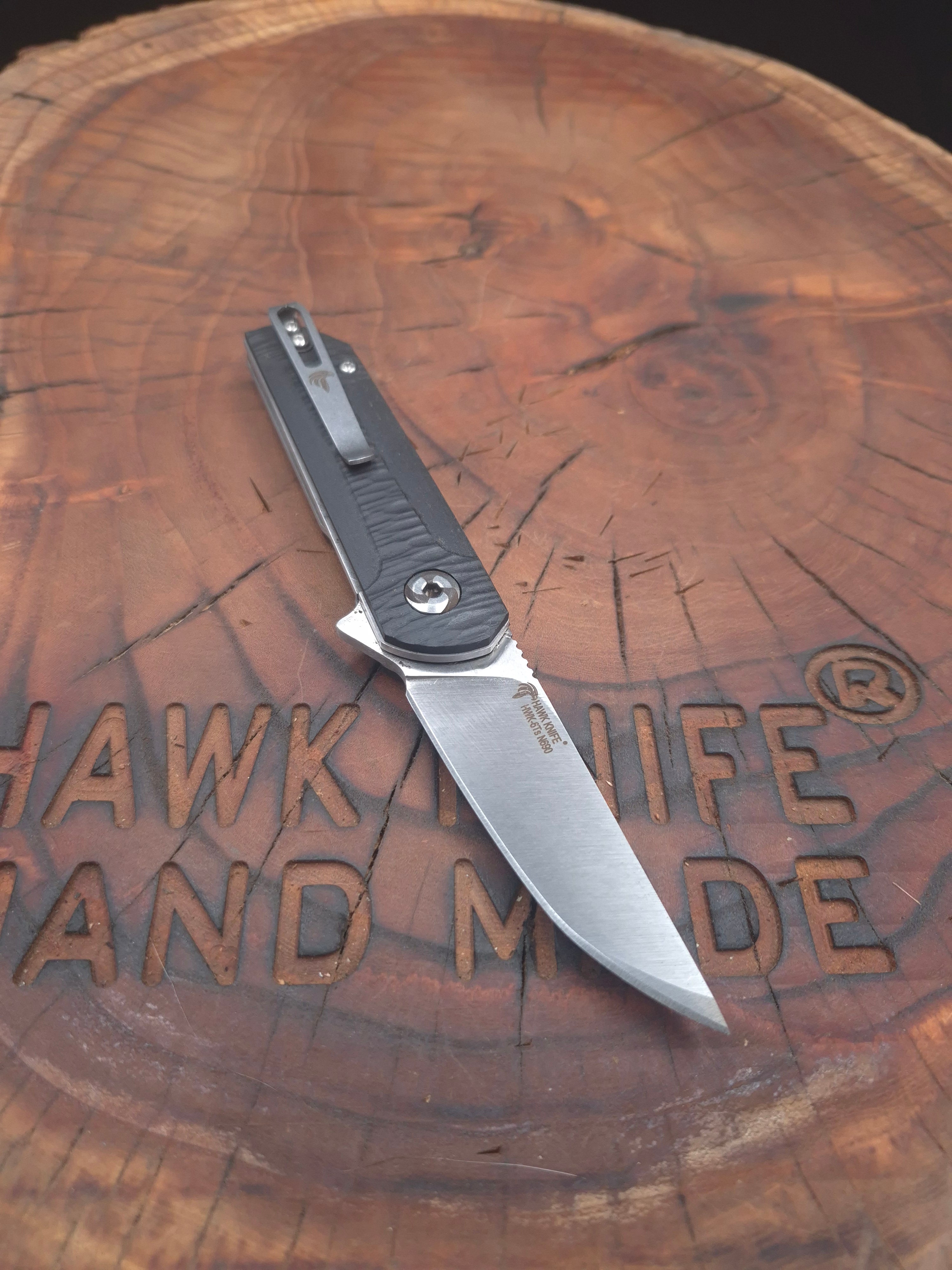HAWK-6Ts N690 LİNERLOCK KLİPSLİ ÇAKI – Hawk Knife