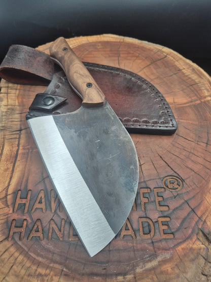 ALMAZAN 80CrV2 Carbon Steel (WALNUT)