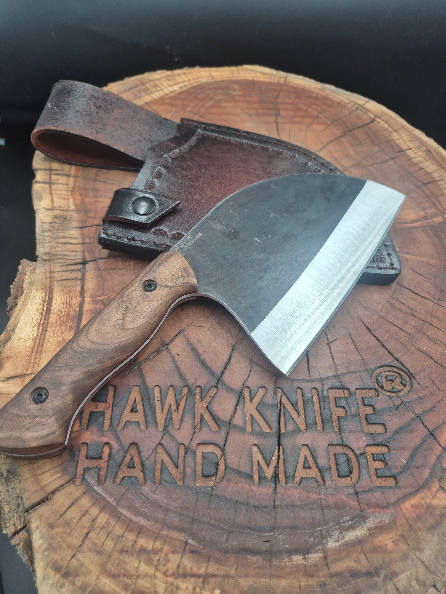 ALMAZAN 80CrV2 Carbon Steel (WALNUT)