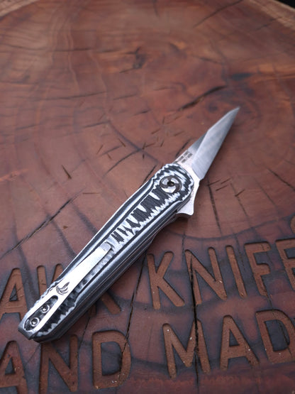 HAWK-7 KRIDASHI (SCANDI) M398 LİNERLOCK ÇAKI