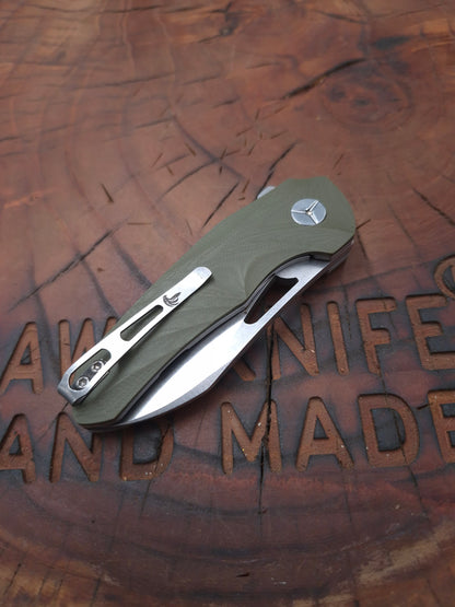 HAWK-9s N690 LINERLOCK FOLDING KNIFE