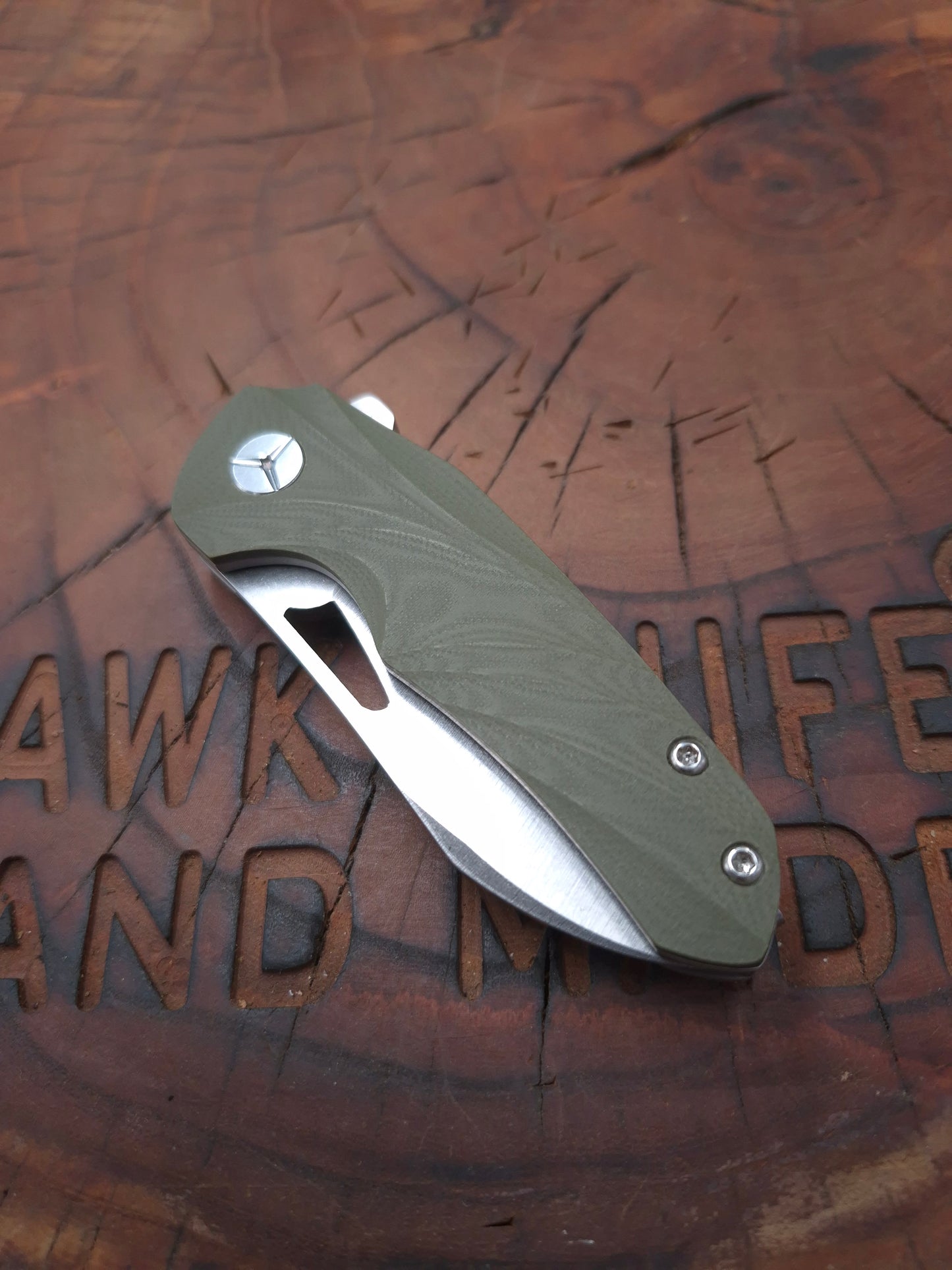 HAWK-9s N690 LINERLOCK FOLDING KNIFE