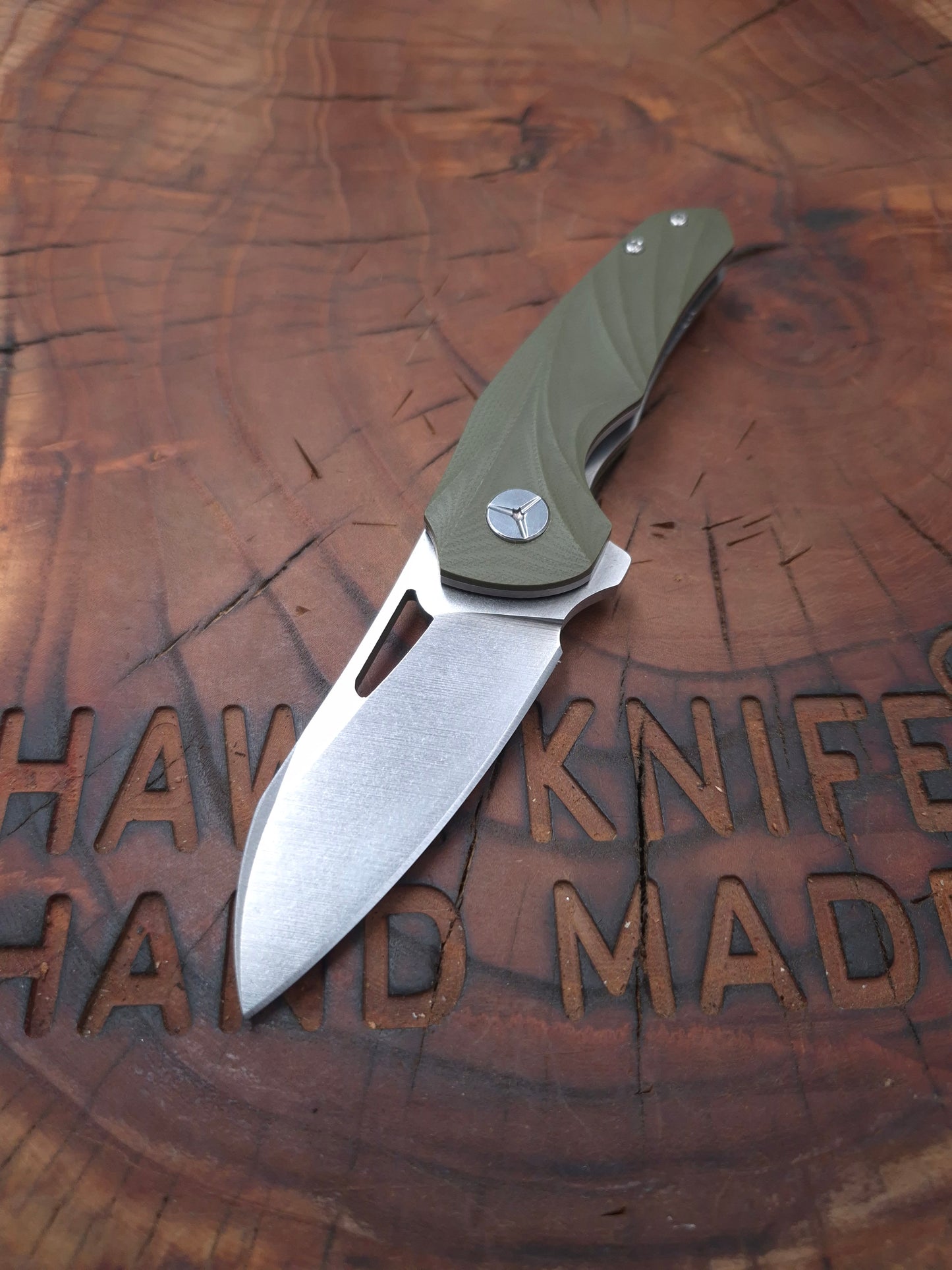 HAWK-9s N690 LINERLOCK FOLDING KNIFE