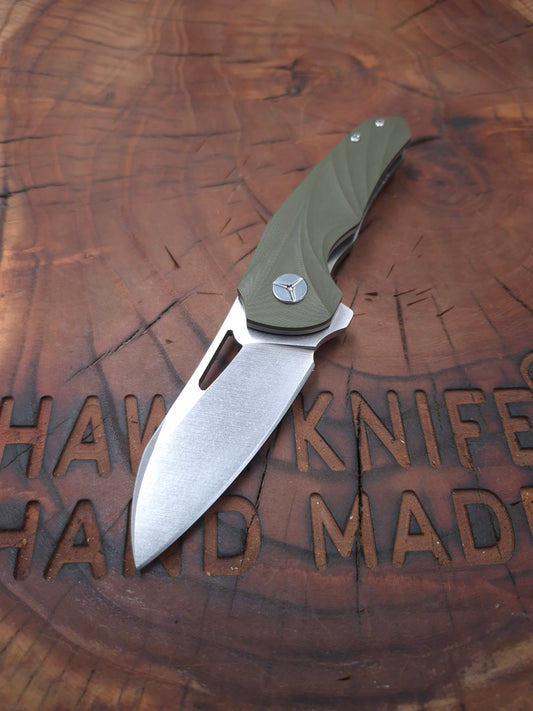 HAWK-9s N690 LINERLOCK FOLDING KNIFE