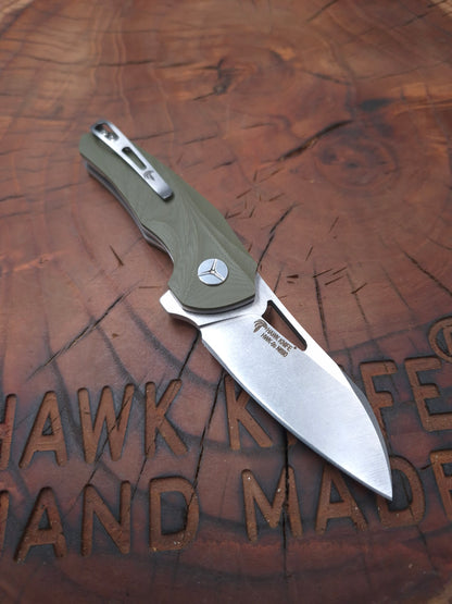HAWK-9s N690 LINERLOCK FOLDING KNIFE