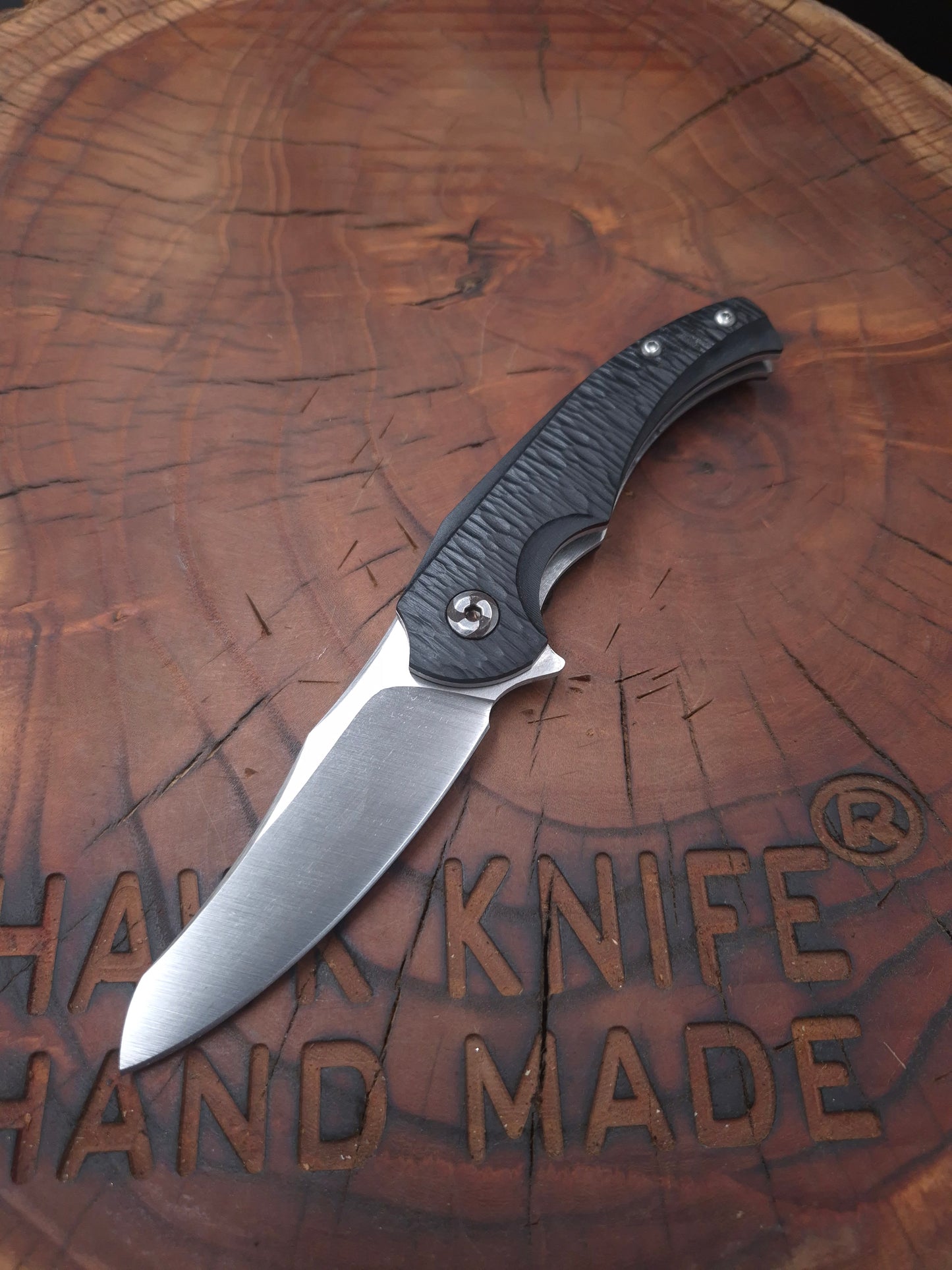HAWK-5 N690 POCKET KNIFE WITH LINERLOCK CLIP
