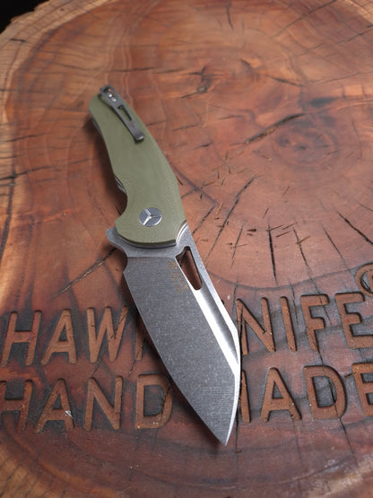 HAWK-9 PLUS(+) N690 G10 LINERLOCK Pocket Knife
