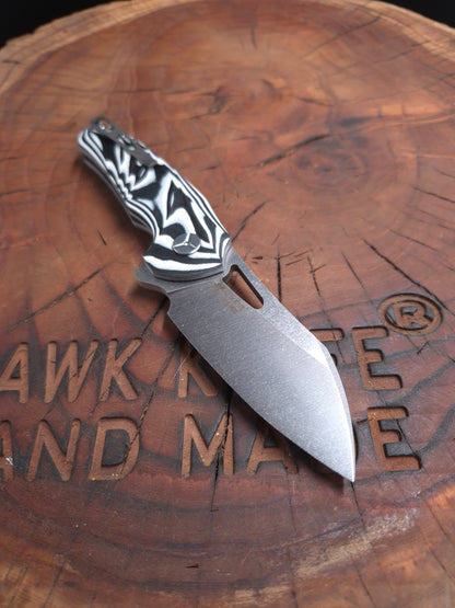 HAWK-9 N690 G10 LINERLOCK Pocket Knife