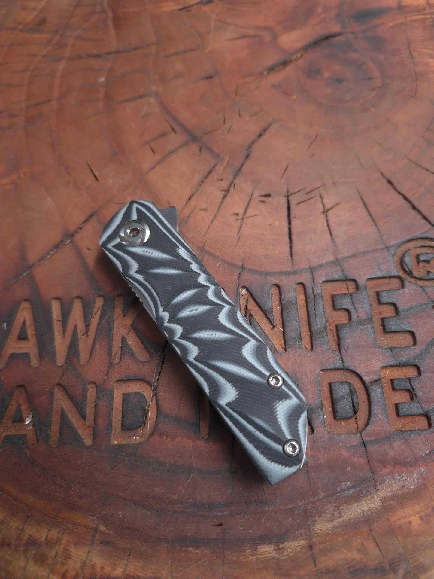 HAWK-6Ts N690 G10 FULL HAND BURNISHED