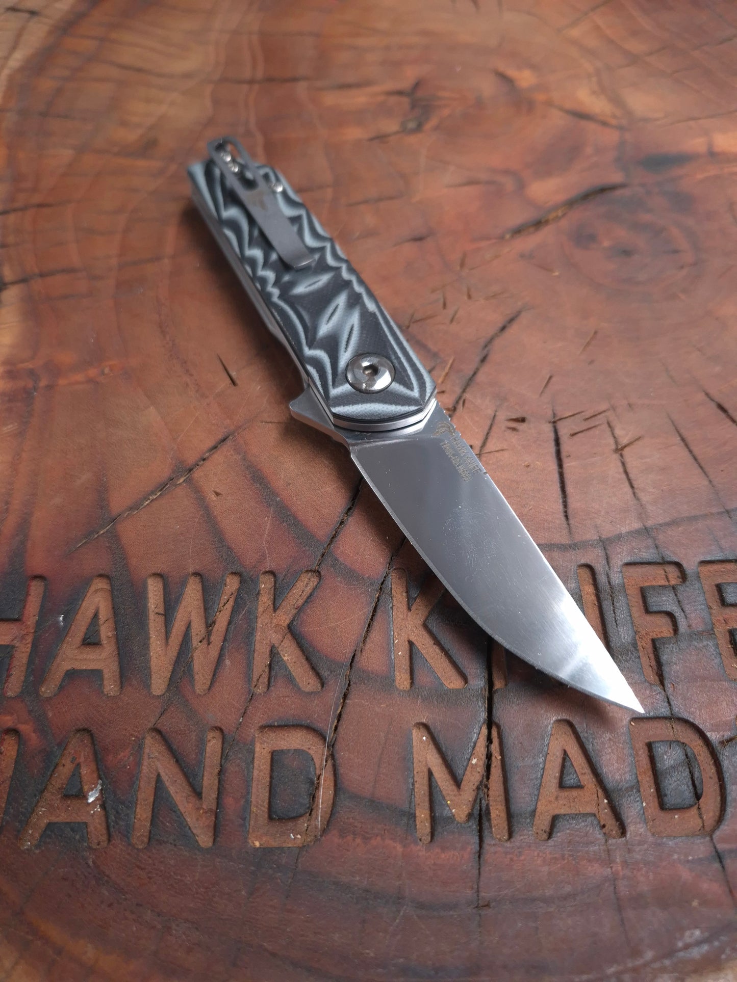 HAWK-6Ts N690 G10 FULL HAND BURNISHED