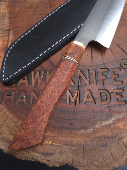 M390 STABILIZED PREMIUM TANTO CHEF KNIFE