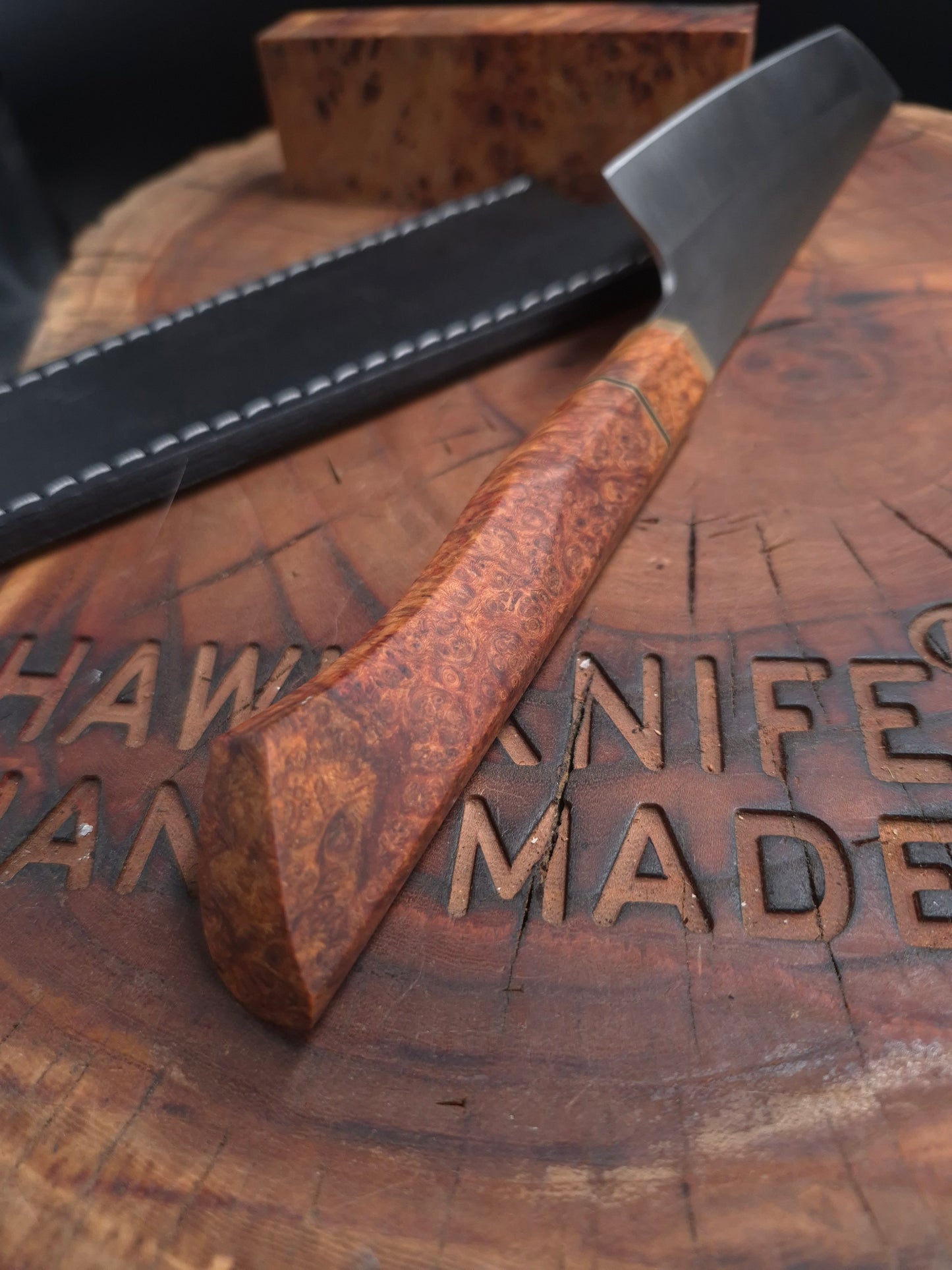 M390 STABILIZED PREMIUM TANTO CHEF KNIFE