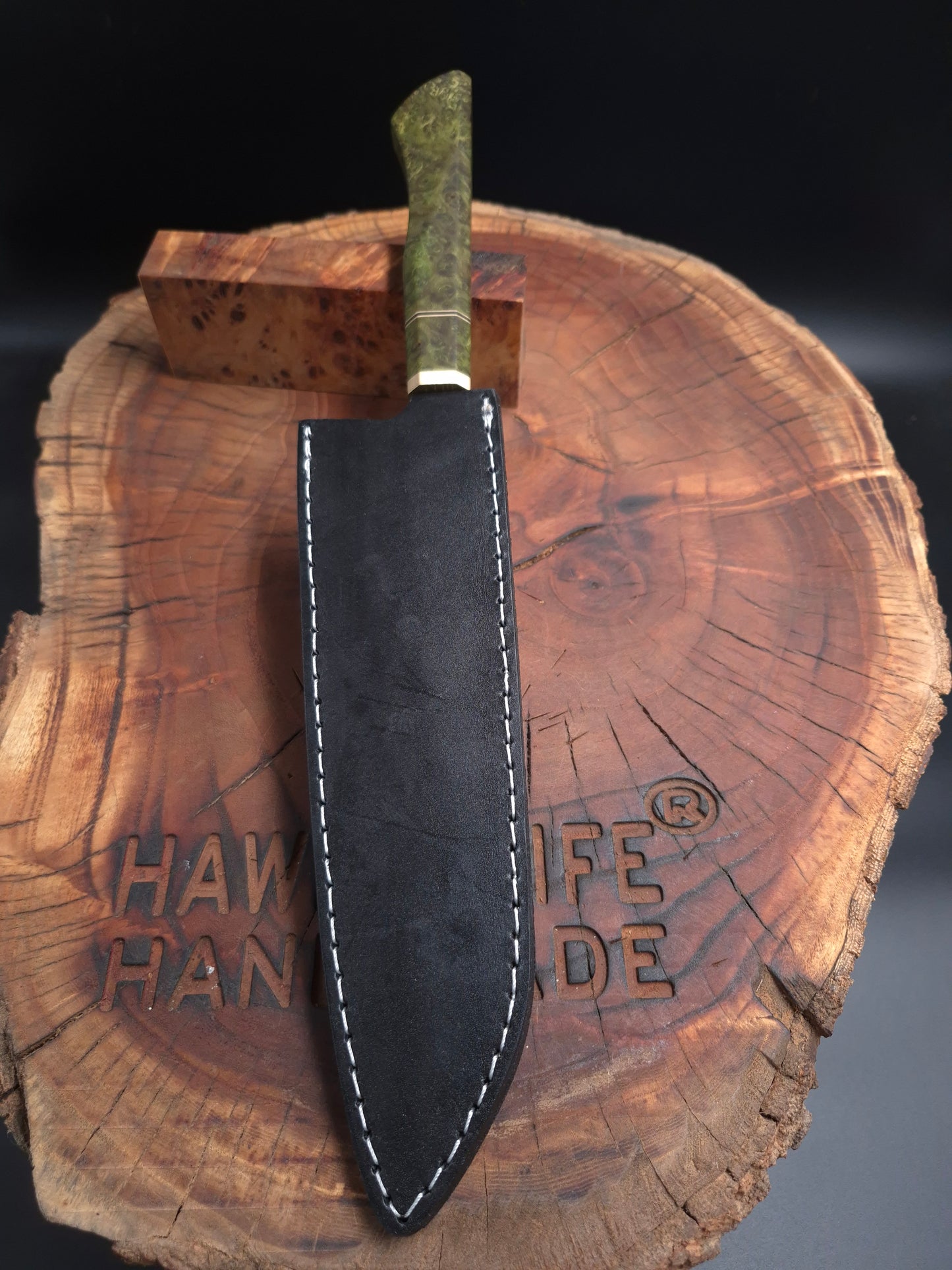 KIRITSUKE M390 STABILIZED PREMIUM CHEF'S KNIFE