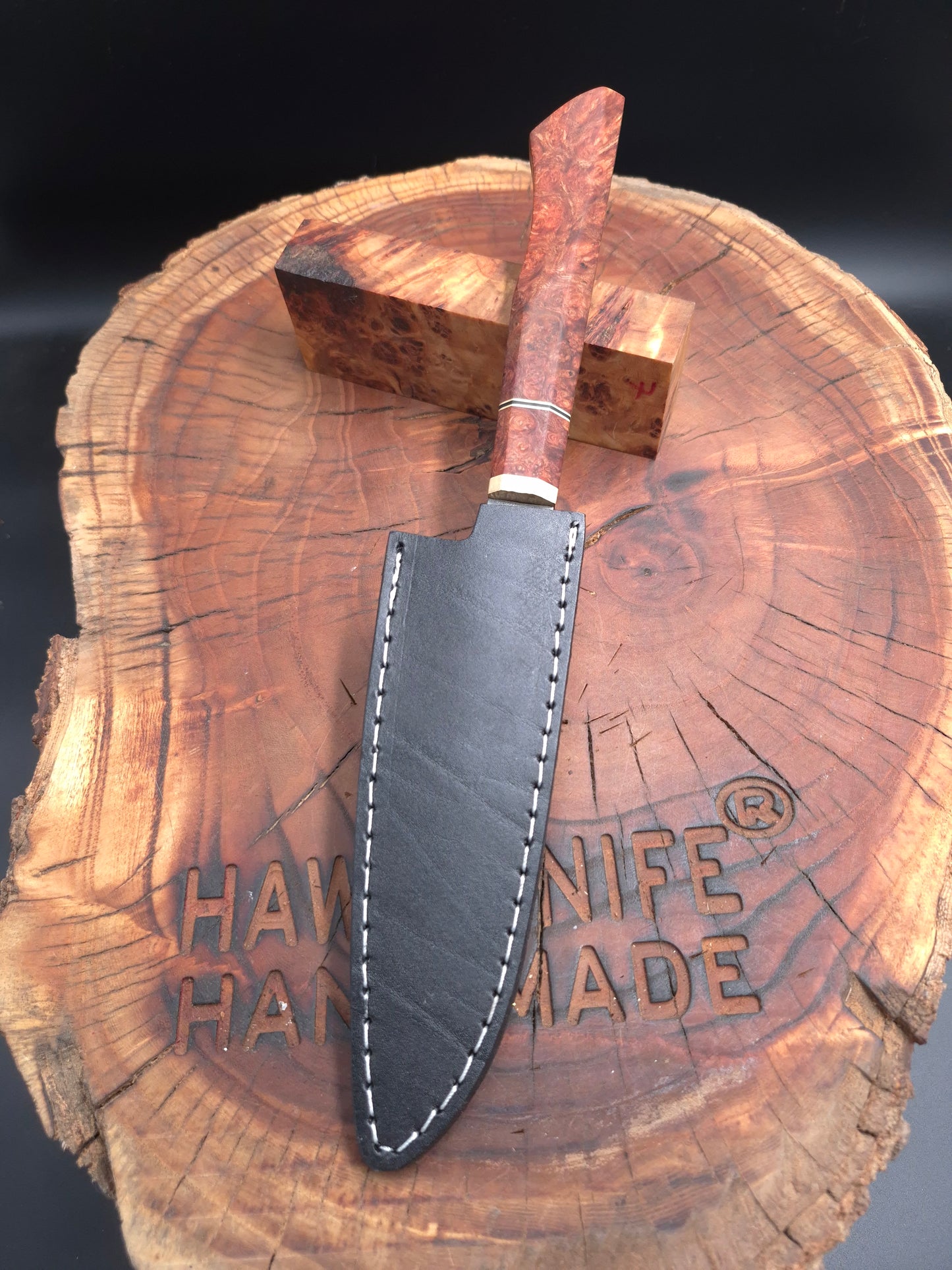 HONESUKI M390 STABILIZED PREMIUM CHEF KNIFE