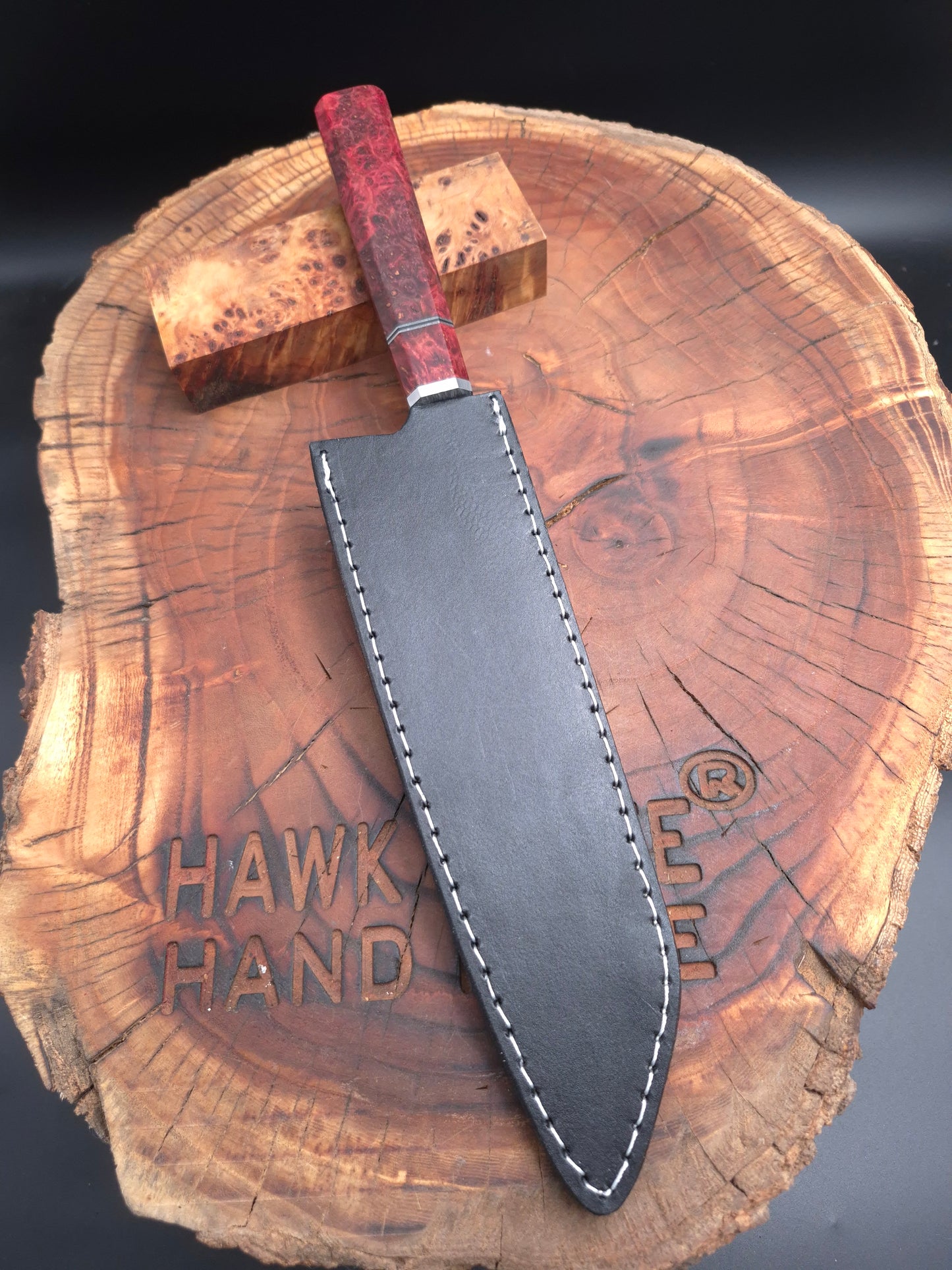 KIRITSUKE (M) STABILIZED CHEF KNIFE