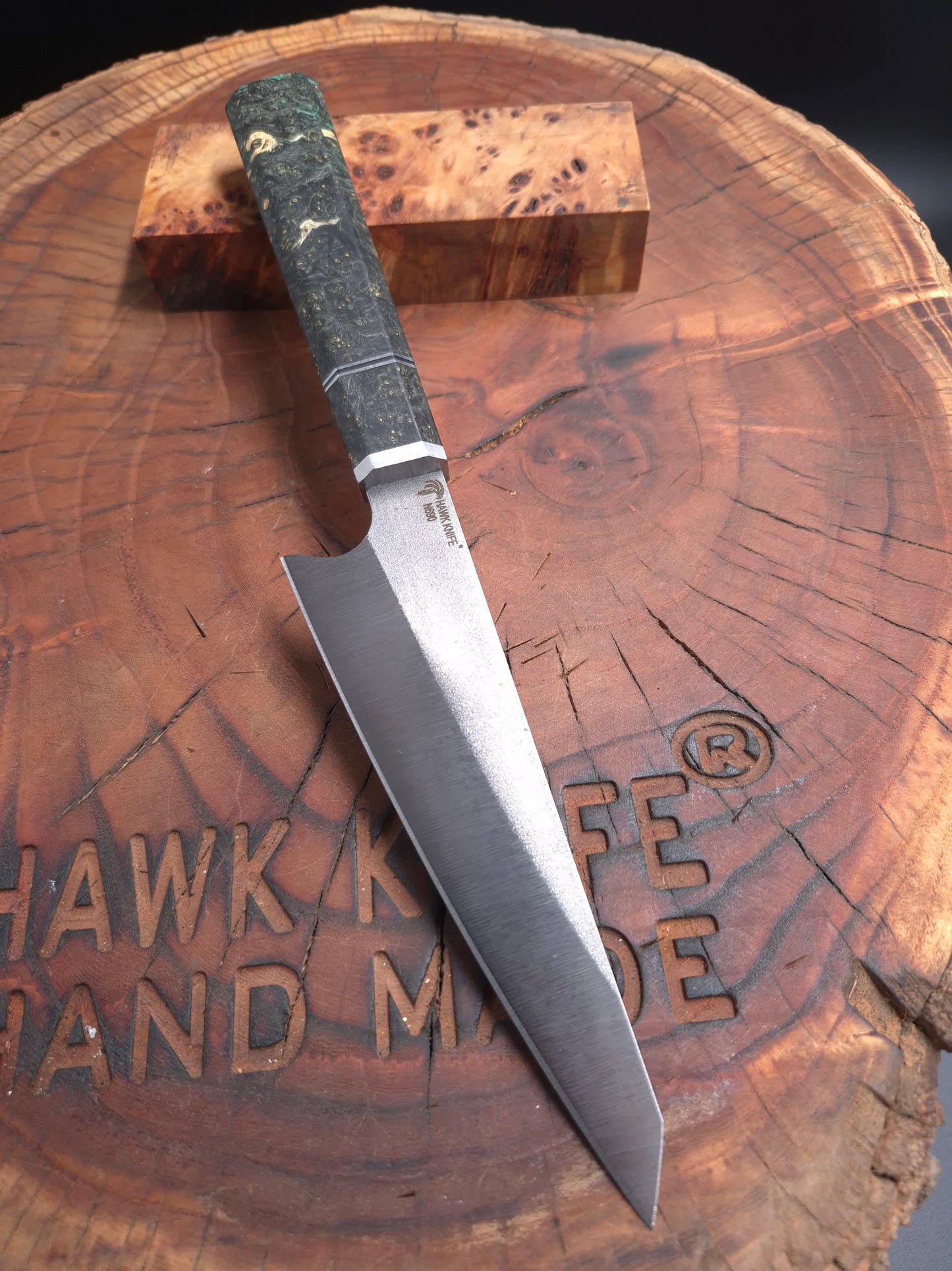 HONESUKI STABILIZED N690 CHEF KNIFE