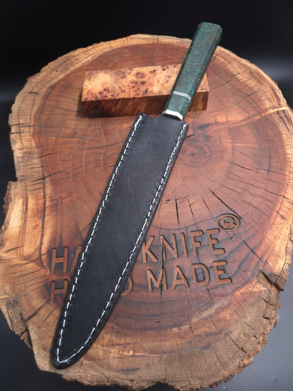 SUJUHIKI (M) STABILIZED N690 CHEF KNIFE