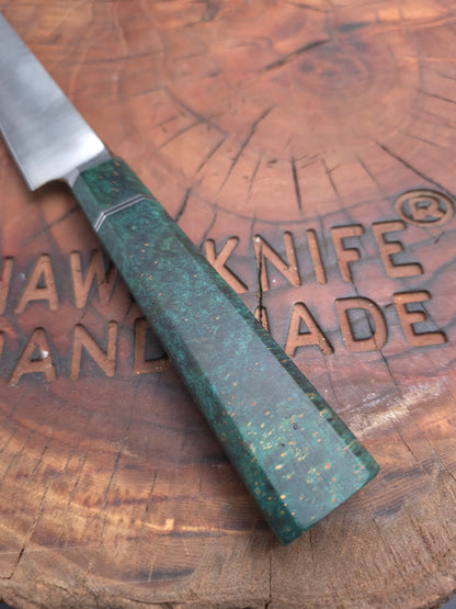 SUJUHIKI (M) STABILIZED N690 CHEF KNIFE