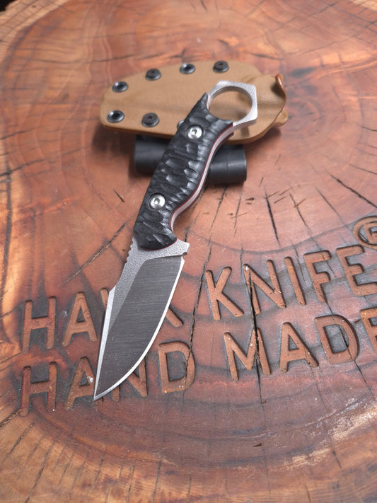 EDC-2 ElYapımı Bıçak-Yan Klipsli Kydex