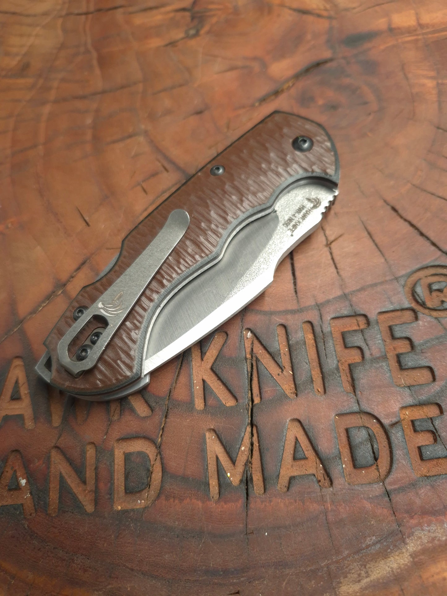 HAWK-4 N690 KLİPSLİ ÇAKI (CHOCOLATE)