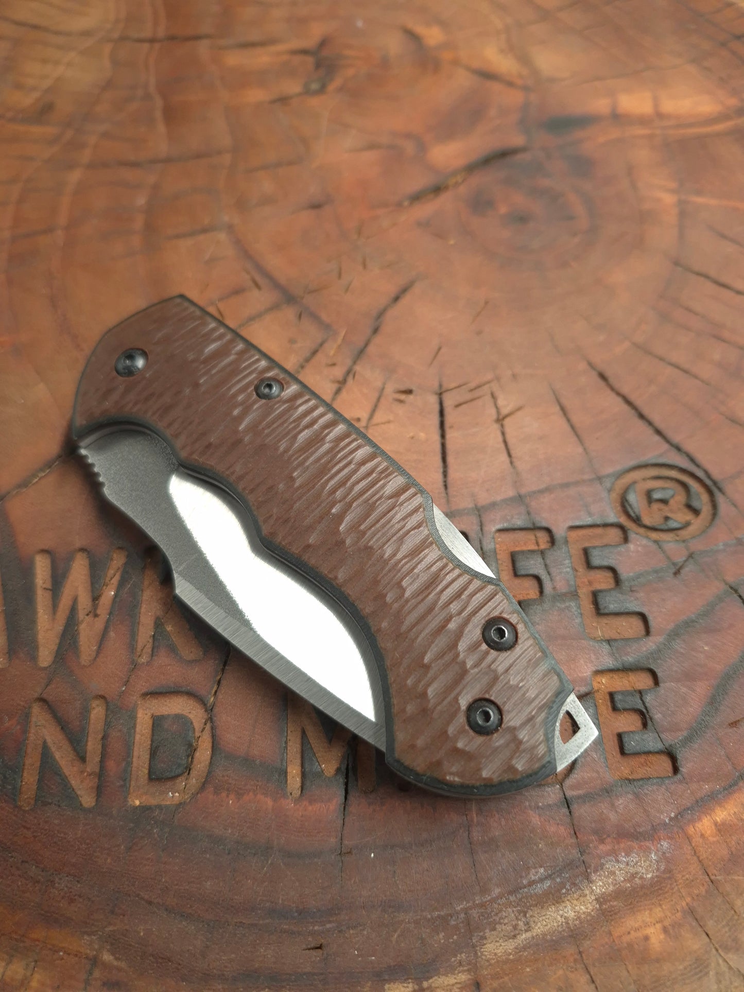 HAWK-4 N690 KLİPSLİ ÇAKI (CHOCOLATE)