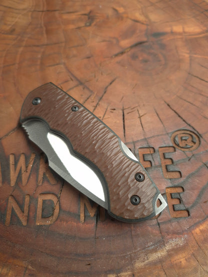 HAWK-4 N690 KLİPSLİ ÇAKI (CHOCOLATE)