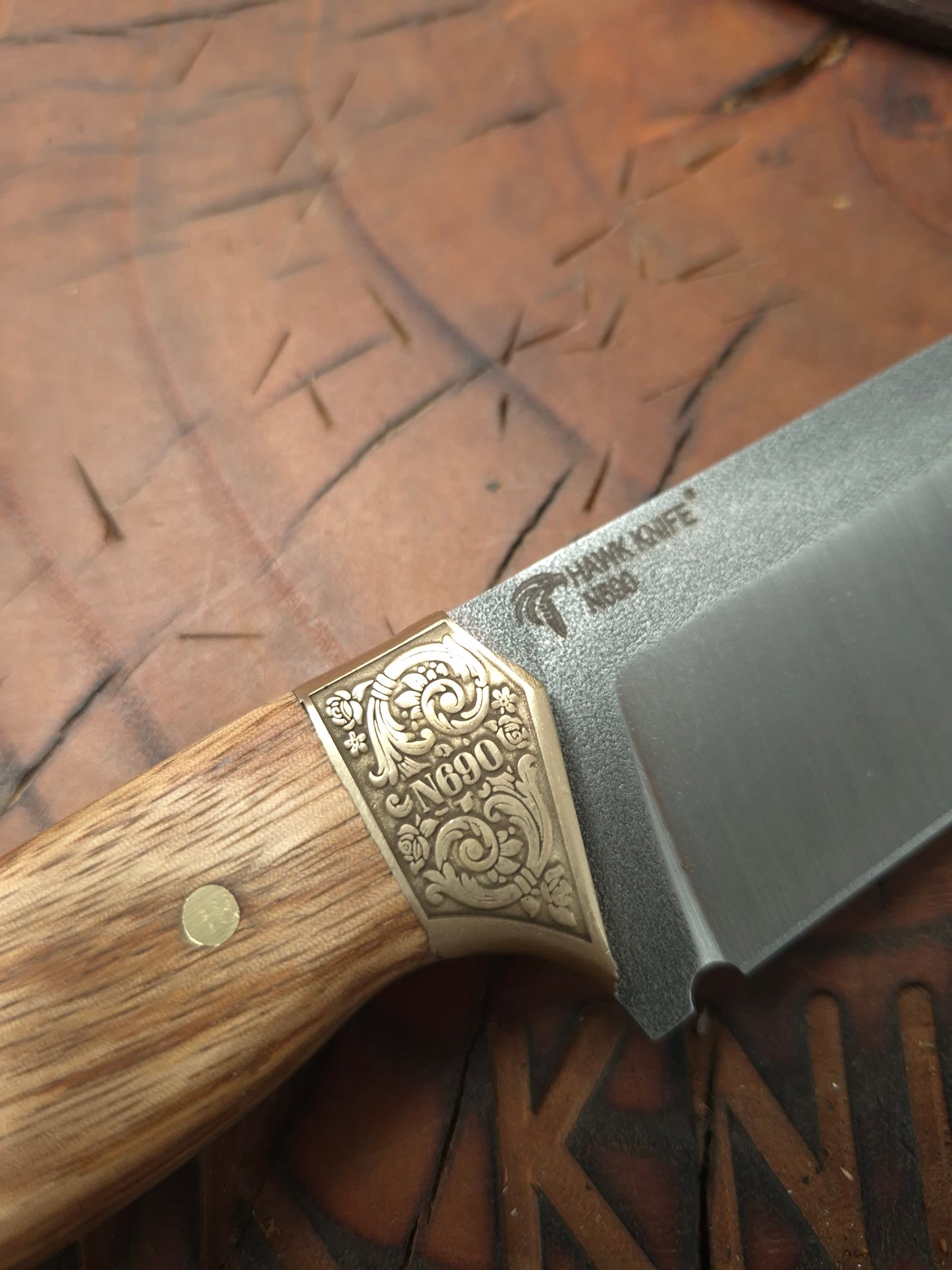 KESİM (KURBAN) BIÇAĞI N690 PASLANMAZ ÇELİK