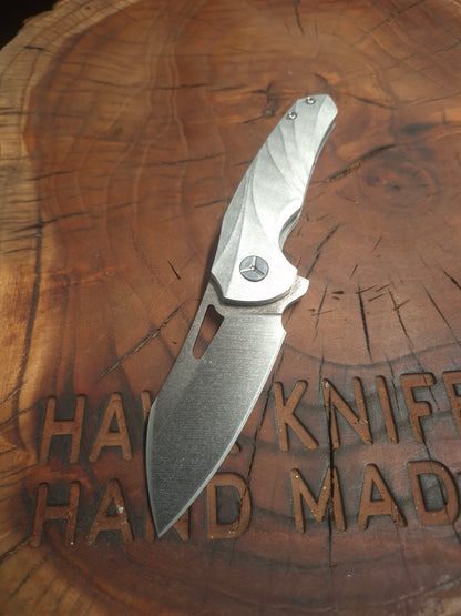 HAWK-9 CPM S110V LINERLOCK FOLDING KNIFE