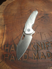 HAWK-9 CPM S110V LINERLOCK FOLDING KNIFE