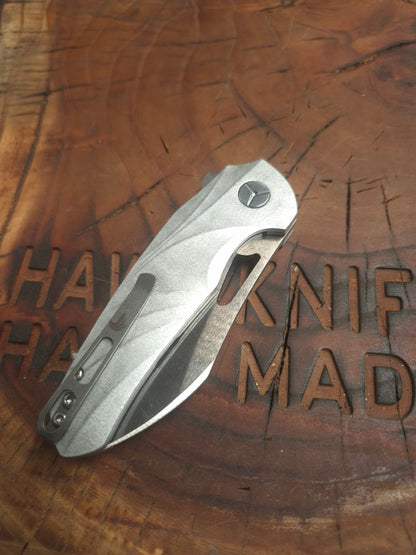 HAWK-9 CPM S110V LINERLOCK FOLDING KNIFE