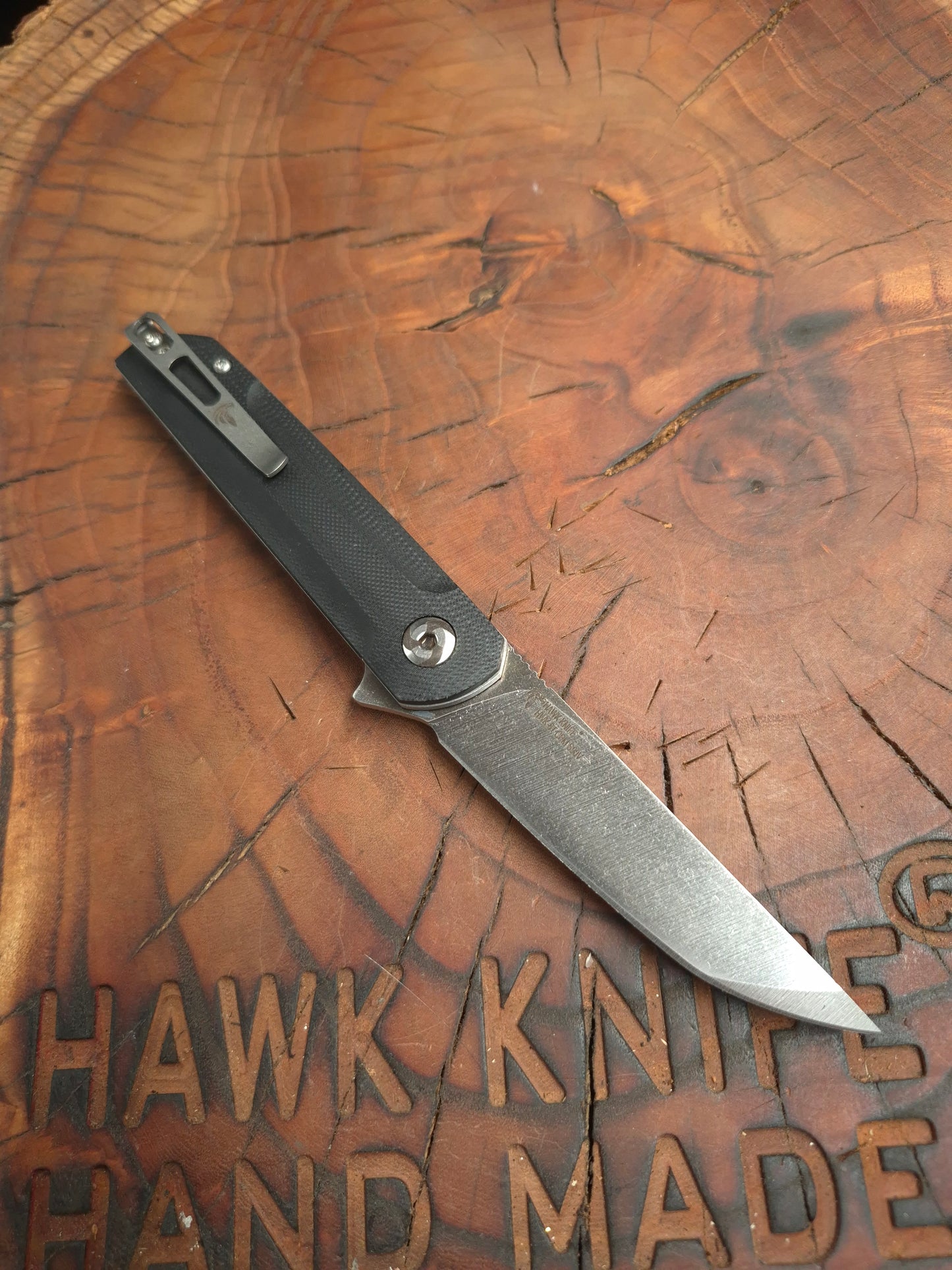HAWK-6T CPM S90V LINERLOCK KNIFE