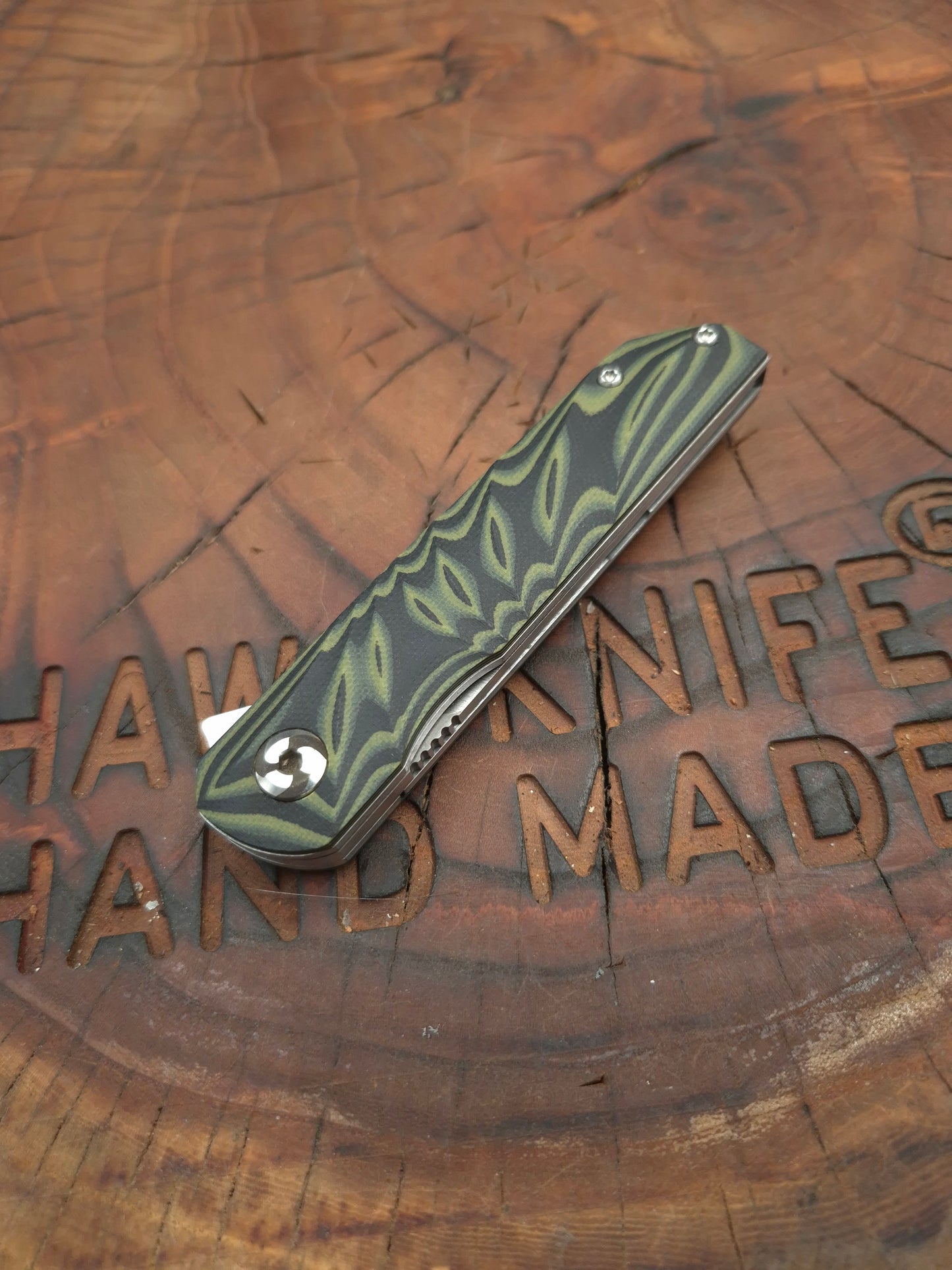 HAWK-6T M398 LINERLOCK FOLDING KNIFE