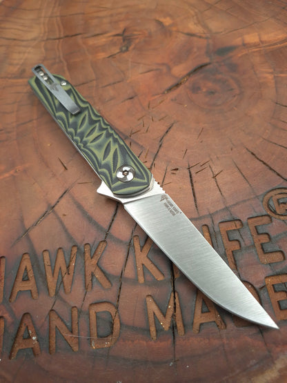 HAWK-6T M398 LINERLOCK FOLDING KNIFE
