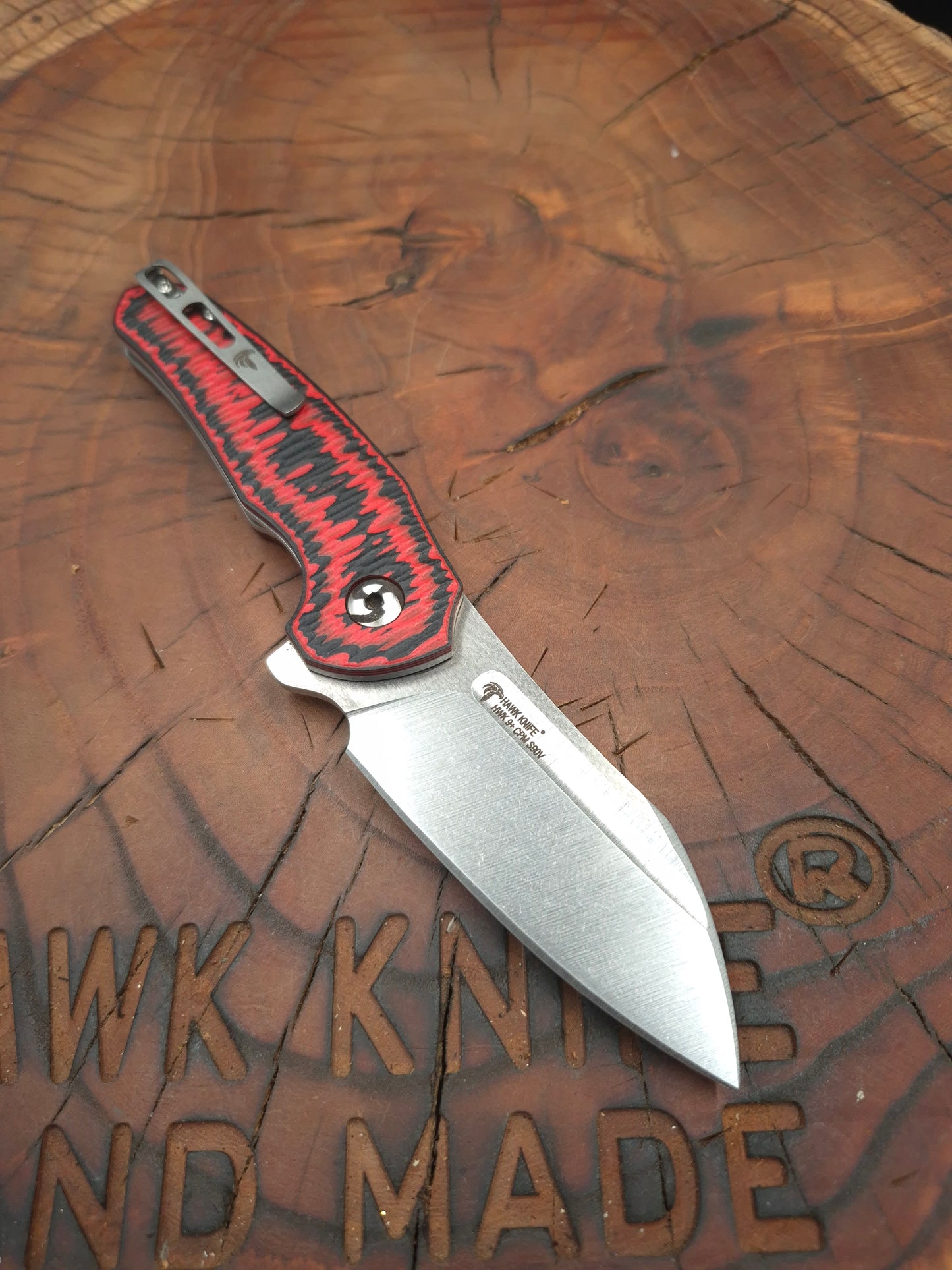 HAWK-9 PLUS(+) CPM S90V LİNERLOCK ÇAKI