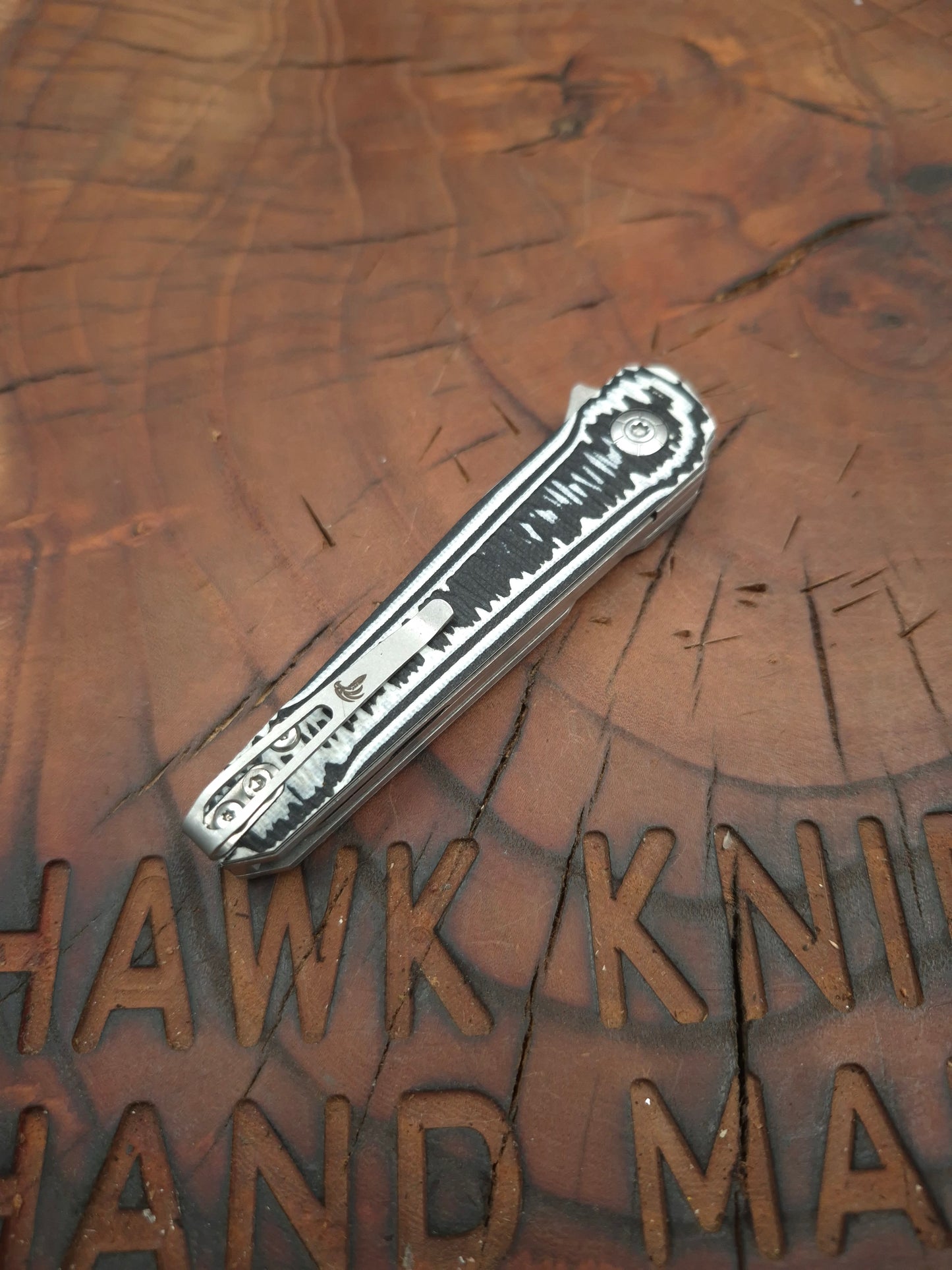 HAWK-7 KRIDASHI N690 G10 LINERLOCK FOLDING KNIFE