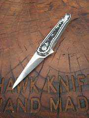 HAWK-7 KRIDASHI N690 G10 LINERLOCK FOLDING KNIFE