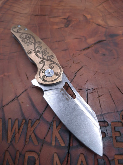 HAWK-9 PLUS N690 GRAVÜRLÜ EDC ÇAKI