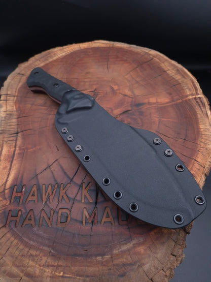 N690 OUTDOOR CAMPING - HUNTING KNIFE - KYDEX (MOD: TITANIC)