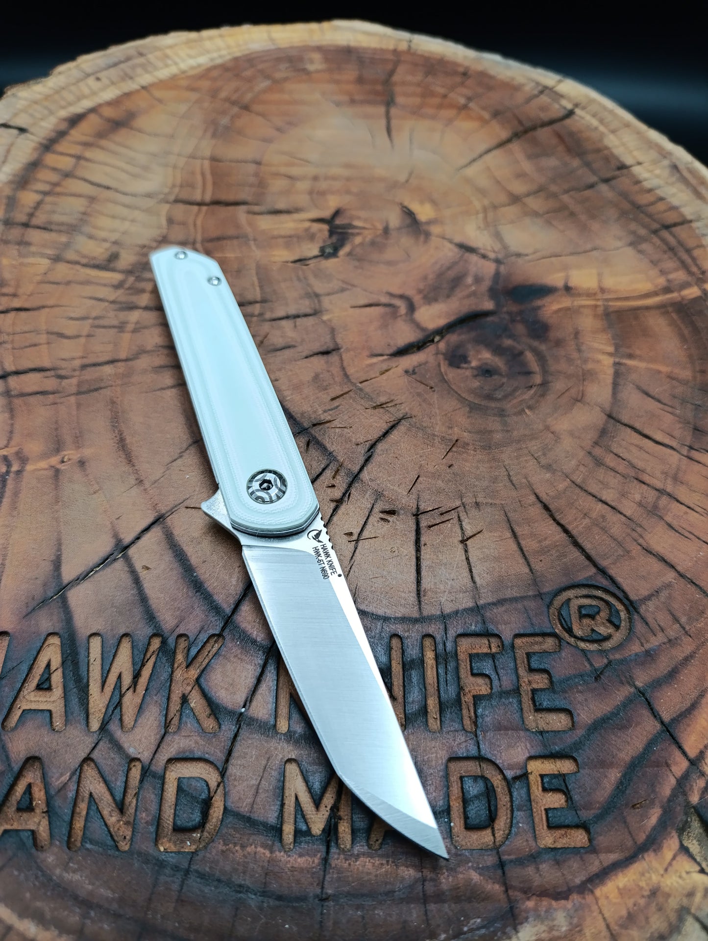 HAWK-6T N690 G10 LINERLOCK Pocket Knife