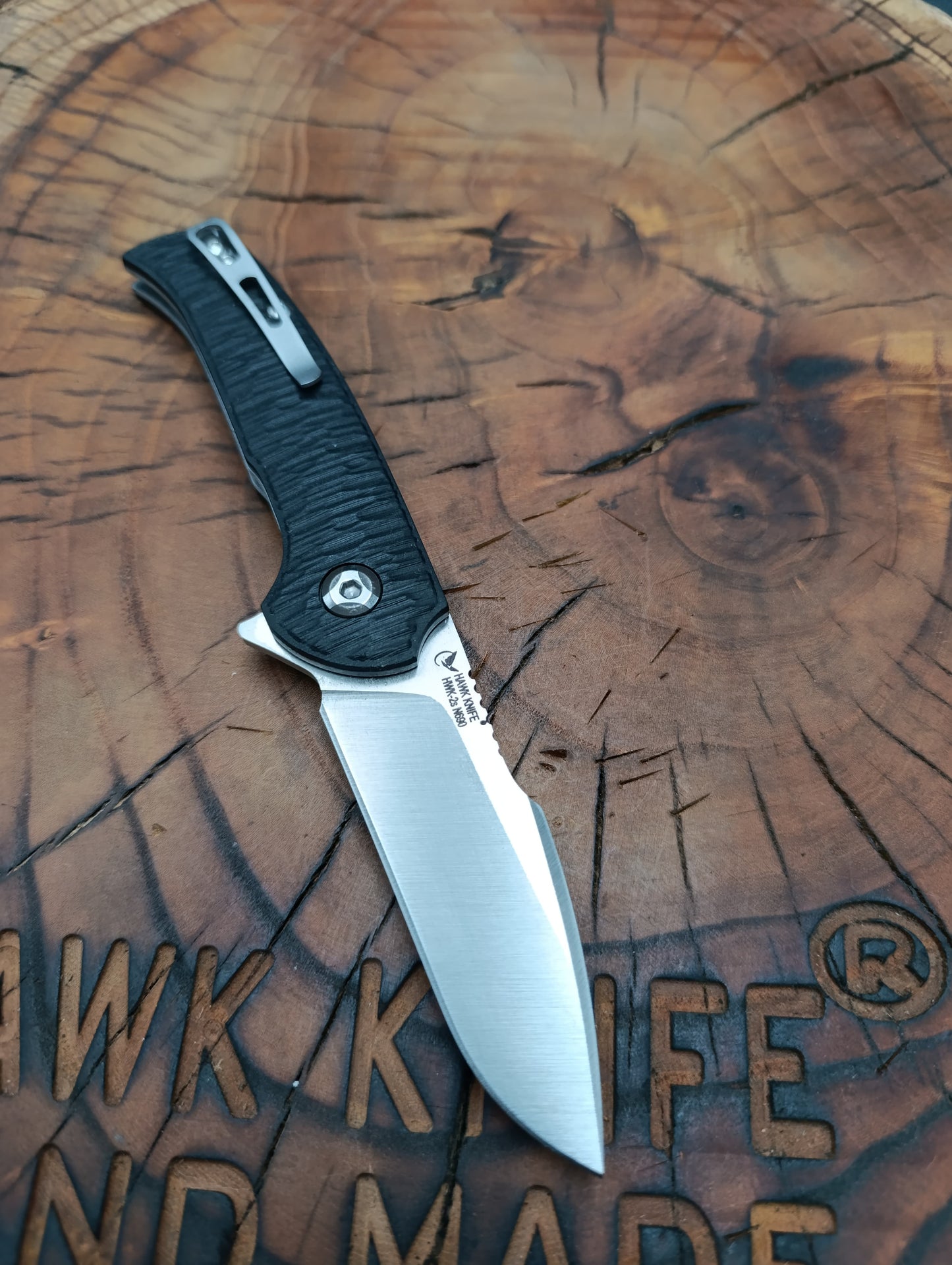 HAWK-2s N690 LINERLOCK POCKETKNIFE