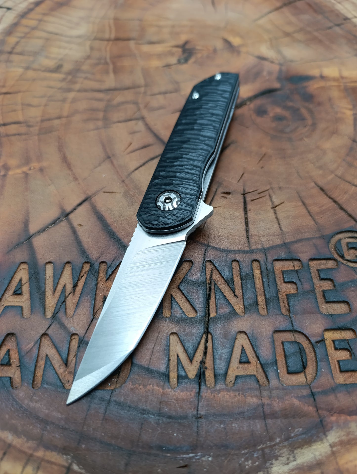 HAWK-6Ts N690 POCKET KNIFE WITH LINERLOCK CLIP 