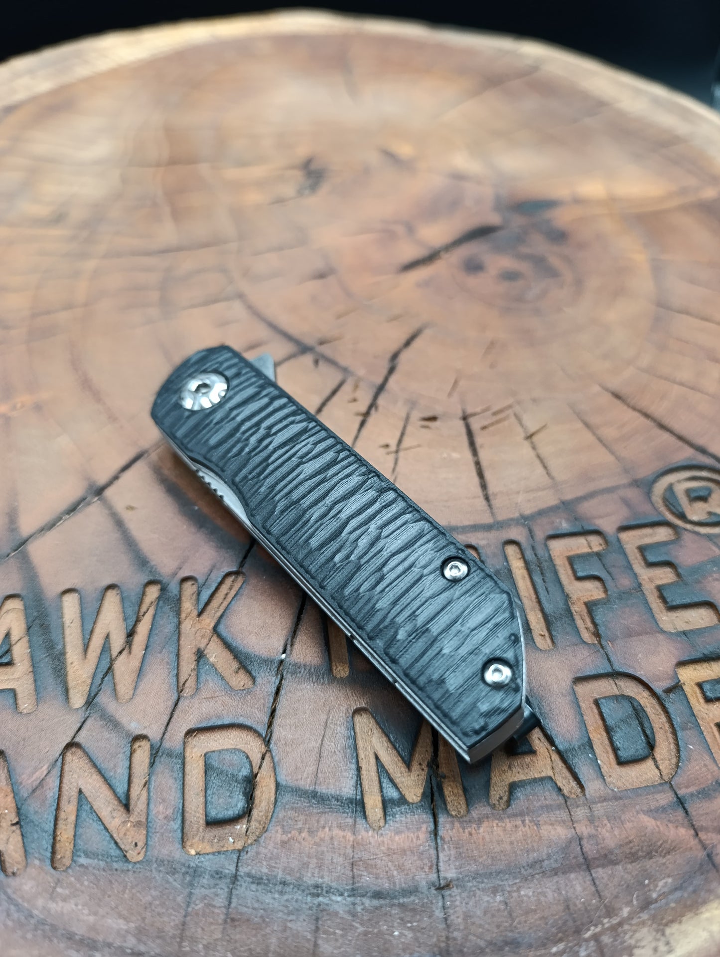 HAWK-6Ts N690 POCKET KNIFE WITH LINERLOCK CLIP 