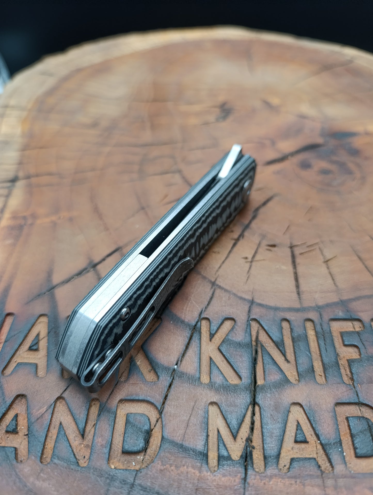 HAWK-6T N690 LINERLOCK G10 CLIP POCKET KNIFE