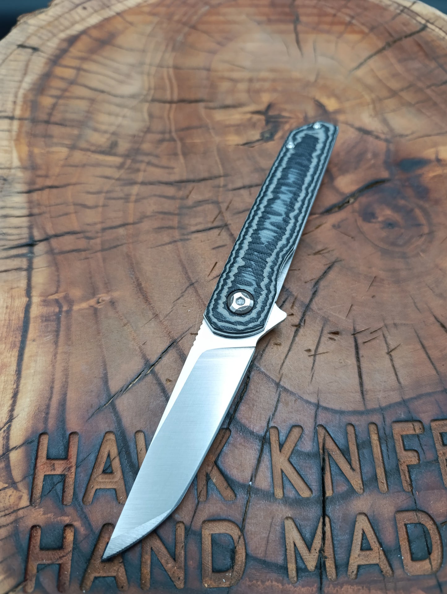 HAWK-6T N690 LINERLOCK G10 CLIP POCKET KNIFE