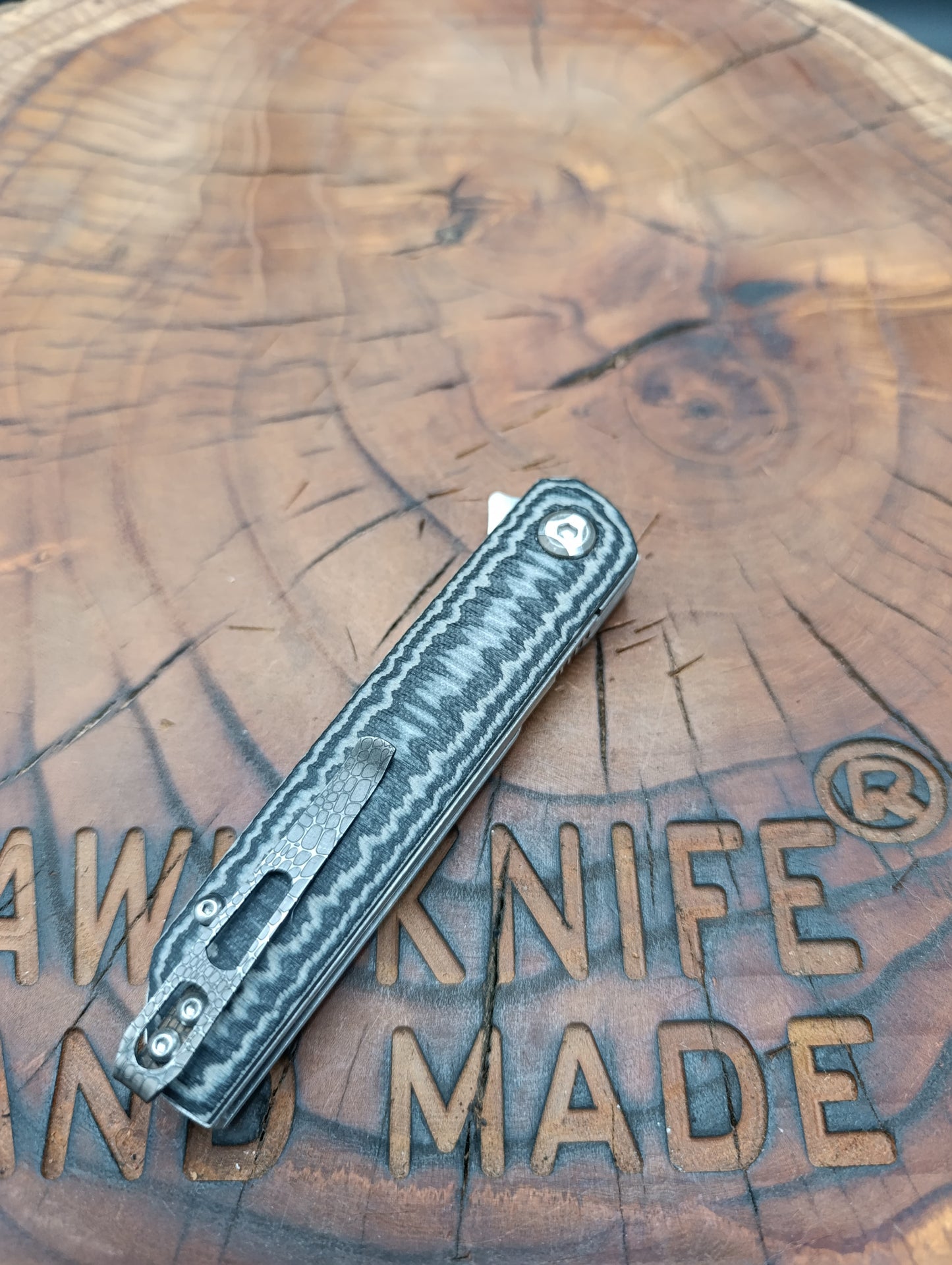 HAWK-6T N690 LINERLOCK G10 CLIP POCKET KNIFE