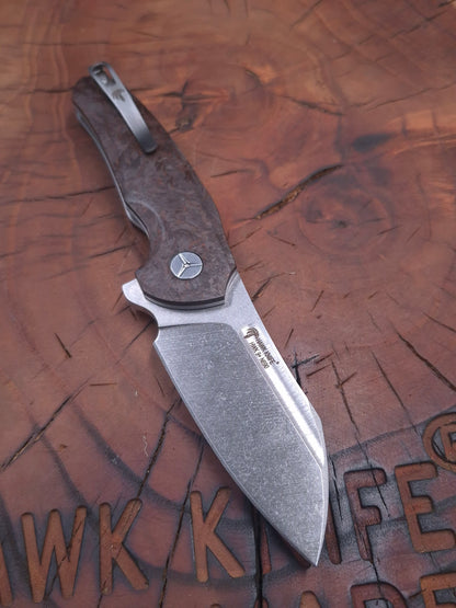 HAWK-9 PLUS(+) N690 KARBONFİBER LİNERLOCK ÇAKI